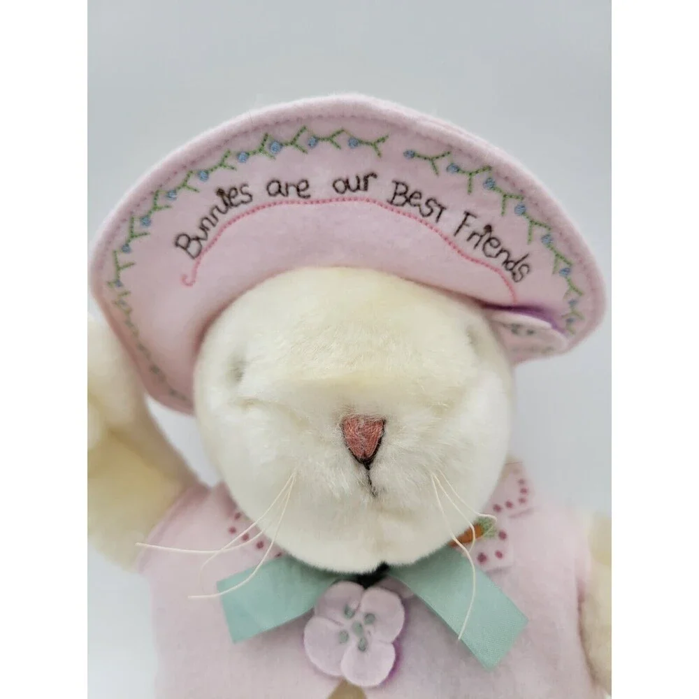 Hallmark Bunnies by The Bay Rabbit Plush 16” Rumpty Dumpty Hat Vest Best Friends